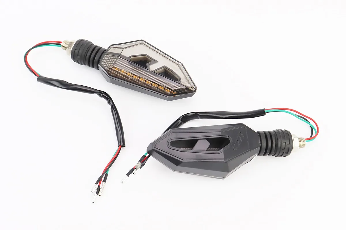 Поворотник діодний на гнучкій ніжці+стоп-сигнал/габарит LED 