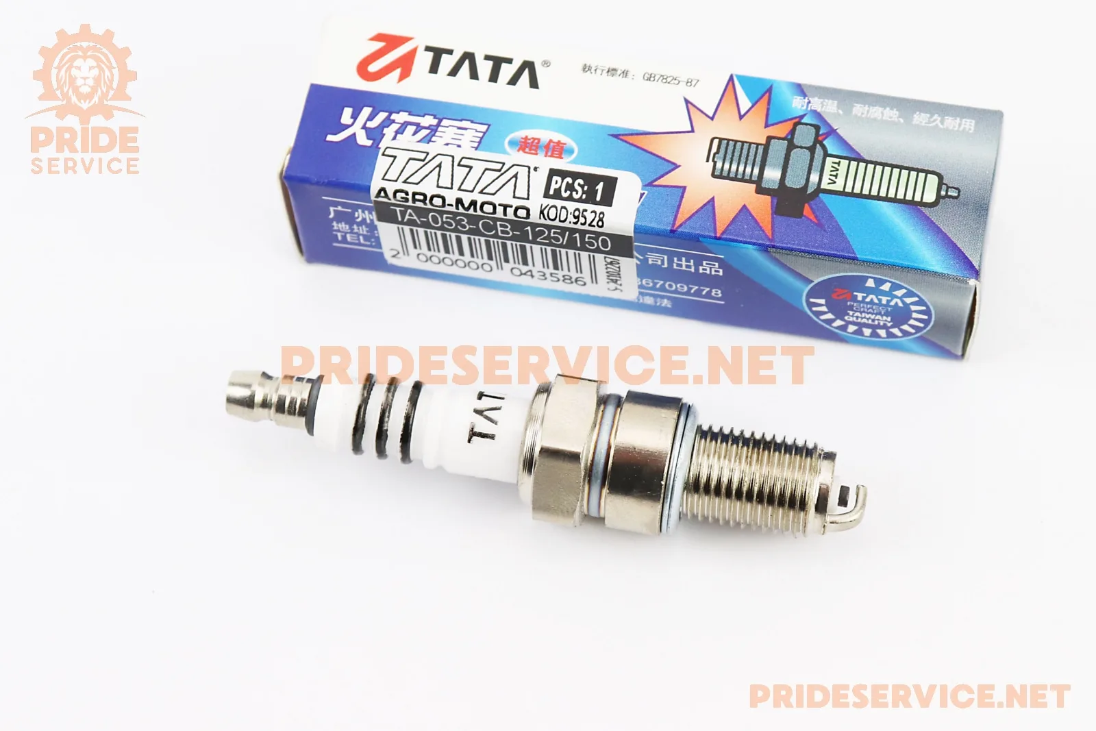 Свічка 4Т D8TC M12-L19 CG/CB/CH250/YP250 (P_354321)