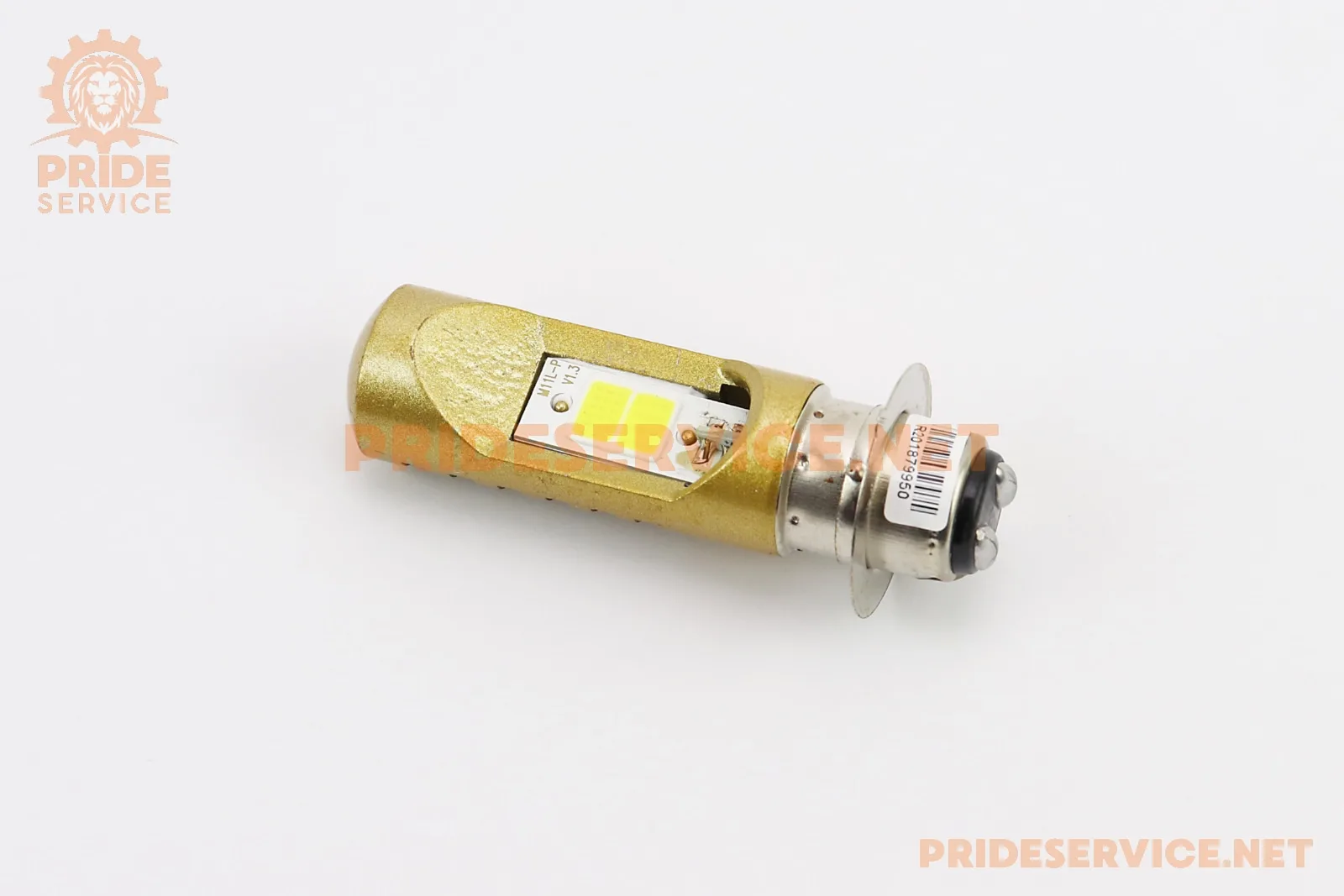 Лампа фари діодна LED-2 P15D-25-1, жовта (P_354515)
