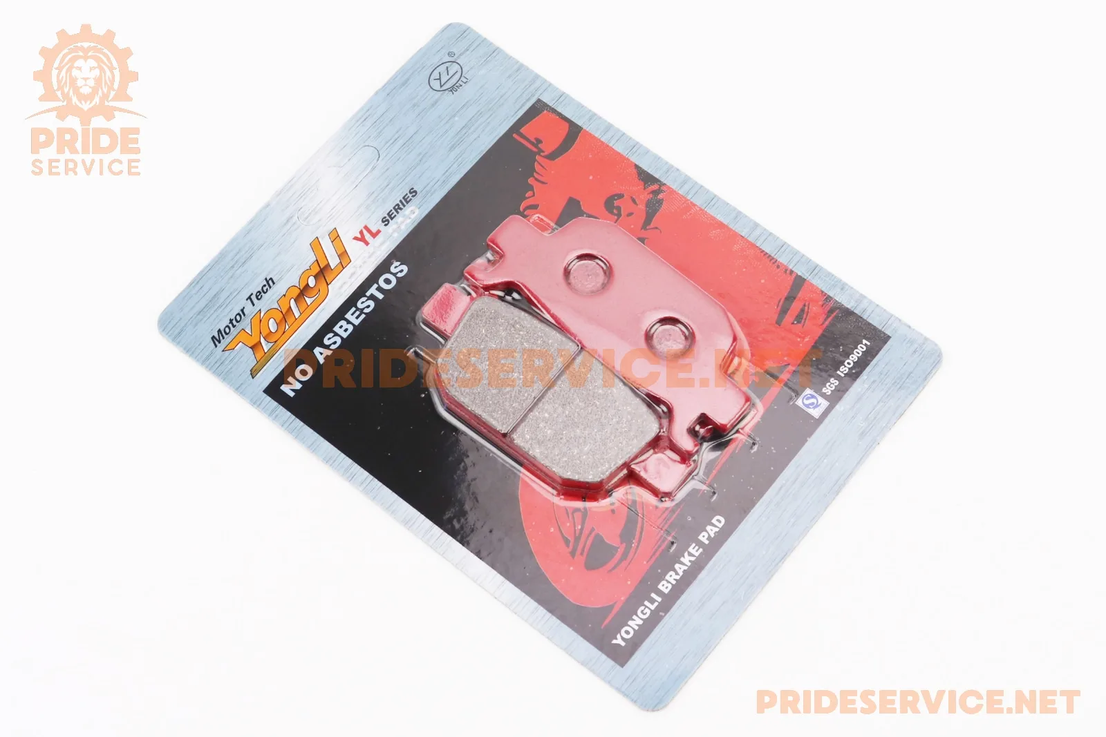 Гальмівні колодки (дискові) Honda SH150/NSS300 к-кт, червоні (P_354545)
