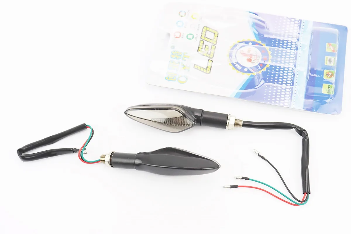 Поворот діодний на гнучкій ніжці + стоп сигнал/габарит LED ЧОВНИК 
