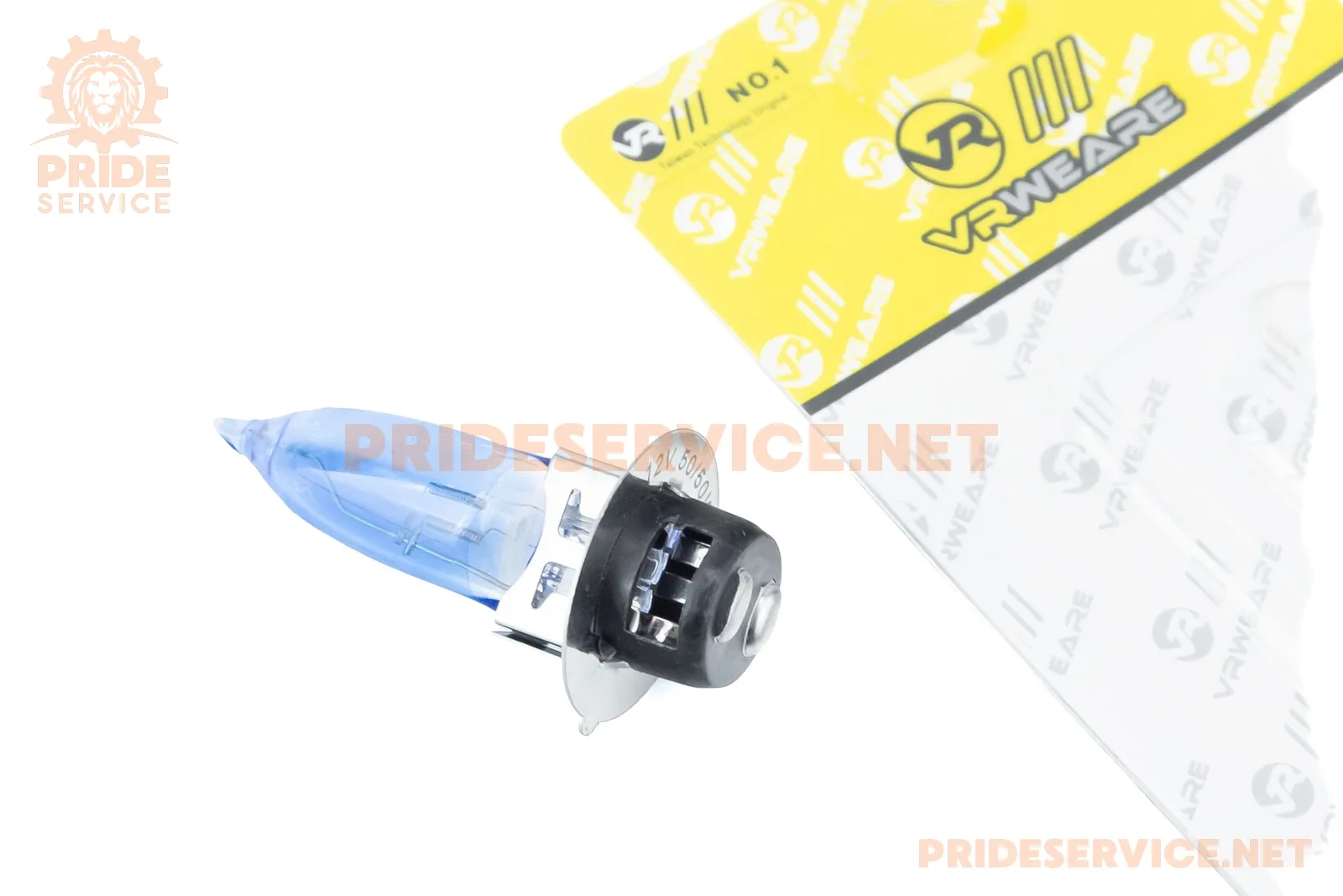 Лампа фари P15D-25-1 12V 50/50W, синя 