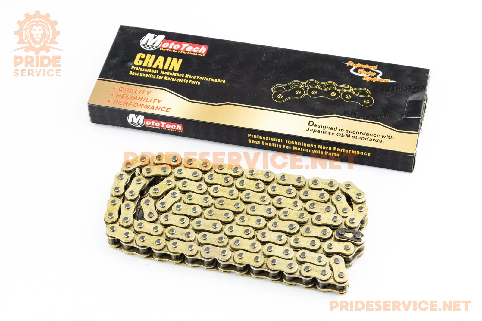 Ланцюг приводу колеса 428HVOx118L GOLD (з сальниками) (P_357466)