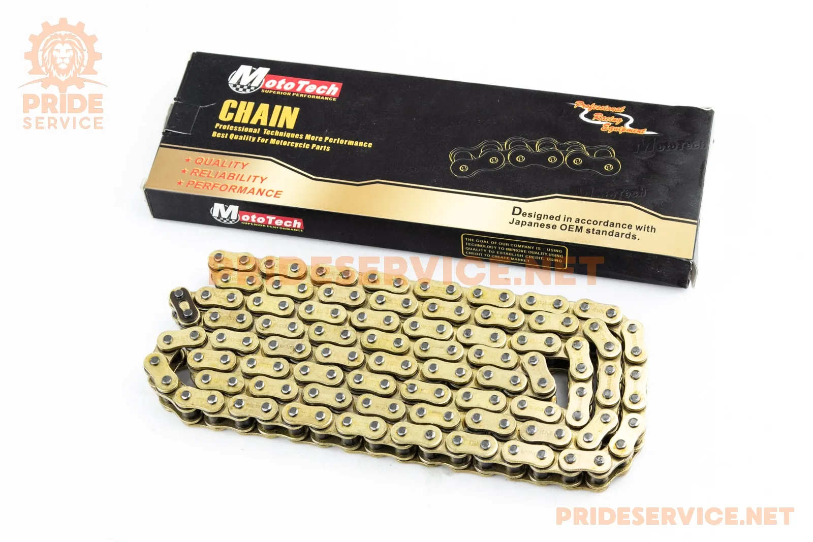 Ланцюг приводу колеса 428HVOx136L GOLD (з сальниками) (P_357467)