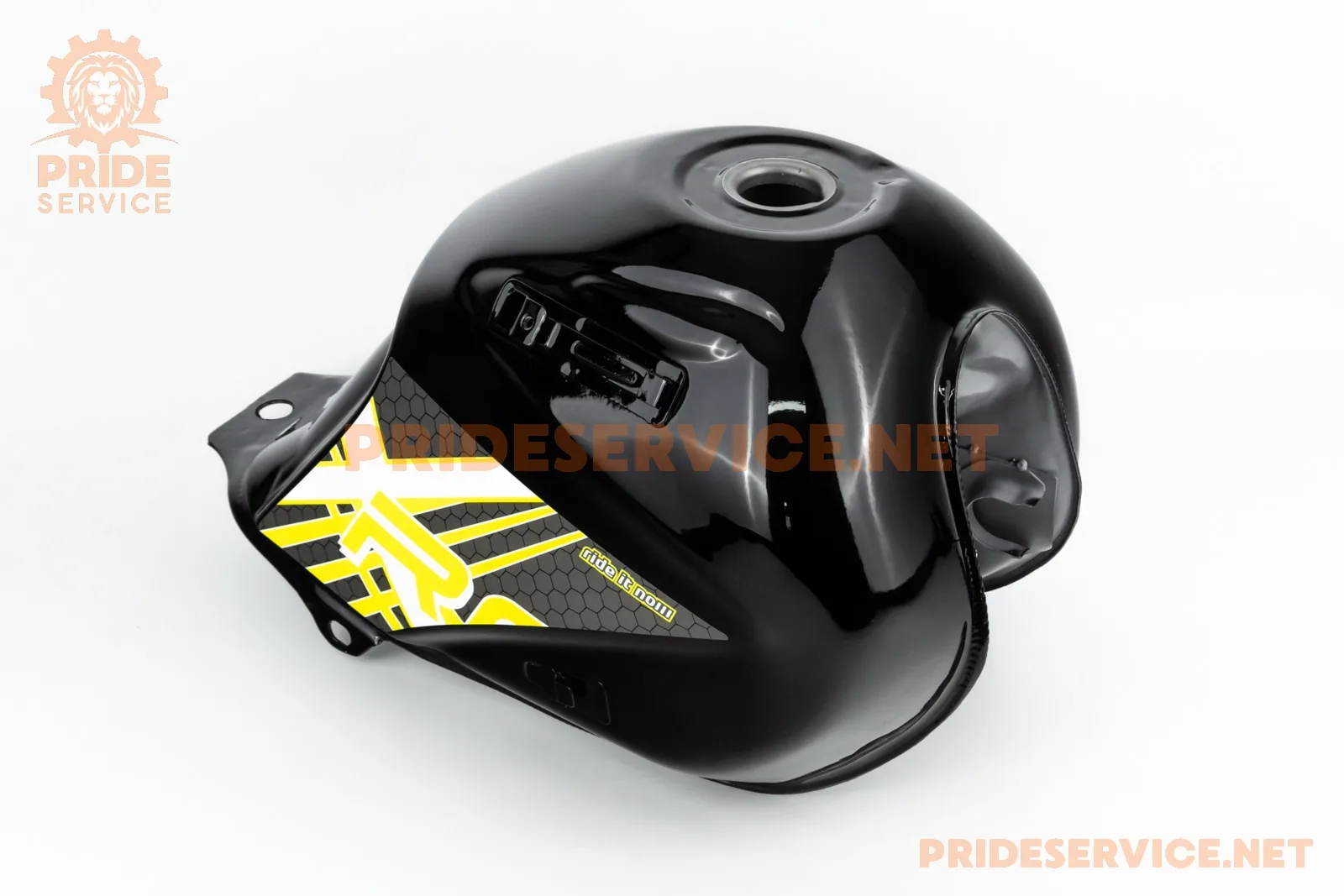 X-Road Light 200-250 Бак паливний, чорний з жовтим малюнком (P_359247)