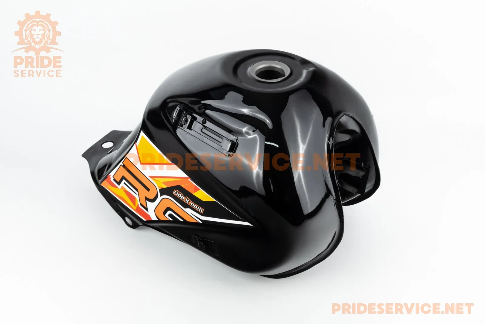 X-Road Light 200-250 Бак паливний, чорний з помаранчевим малюнком (P_359249)