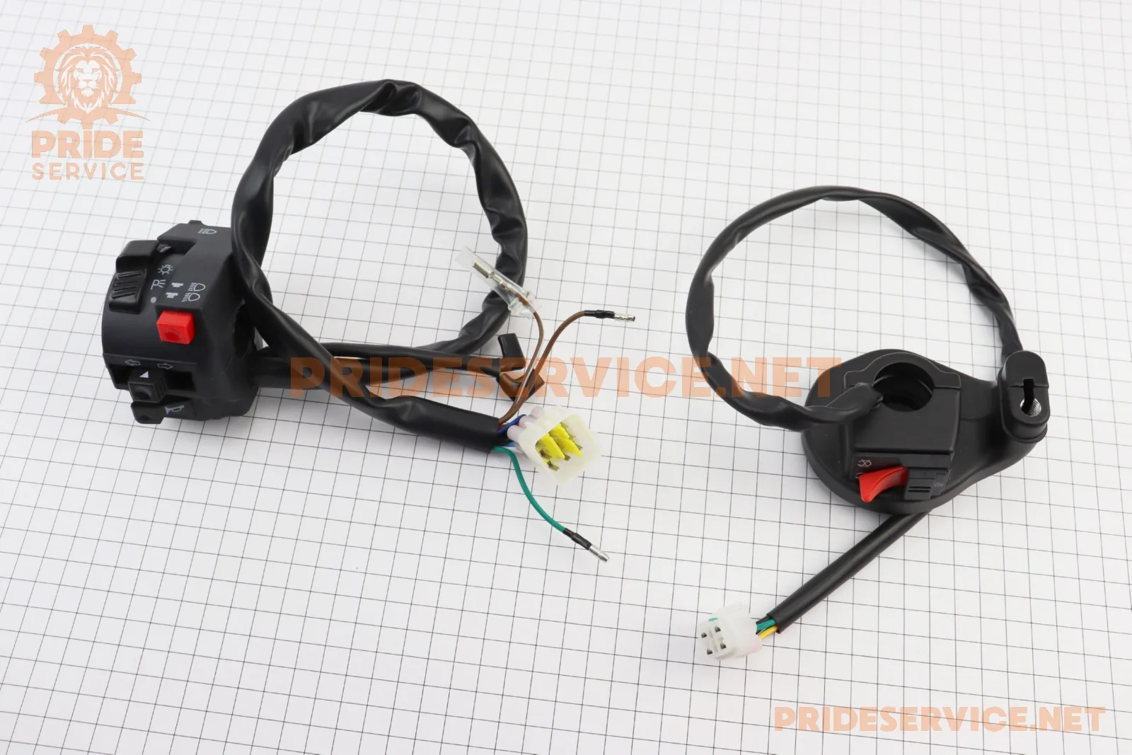 X-Road Light 200 Блок кнопок на кермі лівий+правий к-кт 2шт (до 2019 р) (P_359250)
