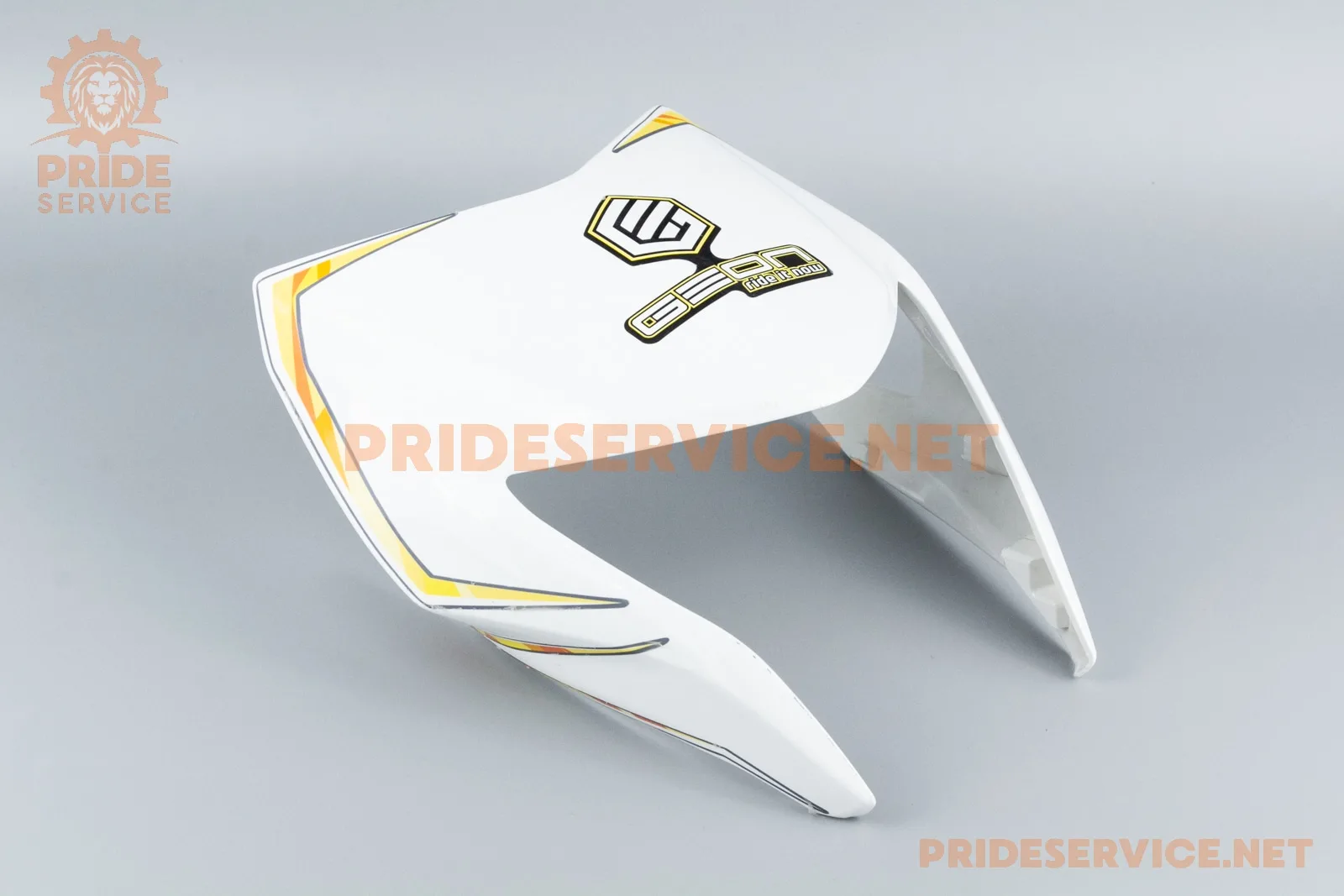 X-Road Light 200-250 Пластик-обтічник фари, білий з помаранчевим малюнком тип 3 (P_359390)