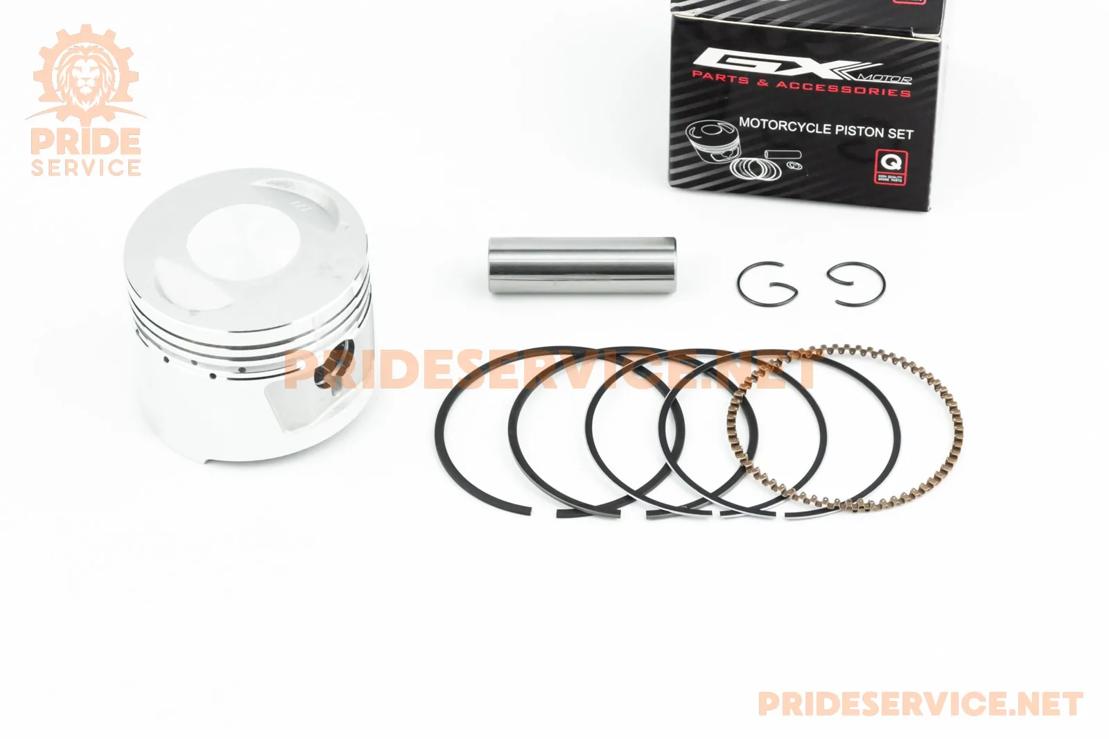 Поршень к-кт CB/CG150cc 62мм STD (висота 49мм, палець 15мм) (P_361129)