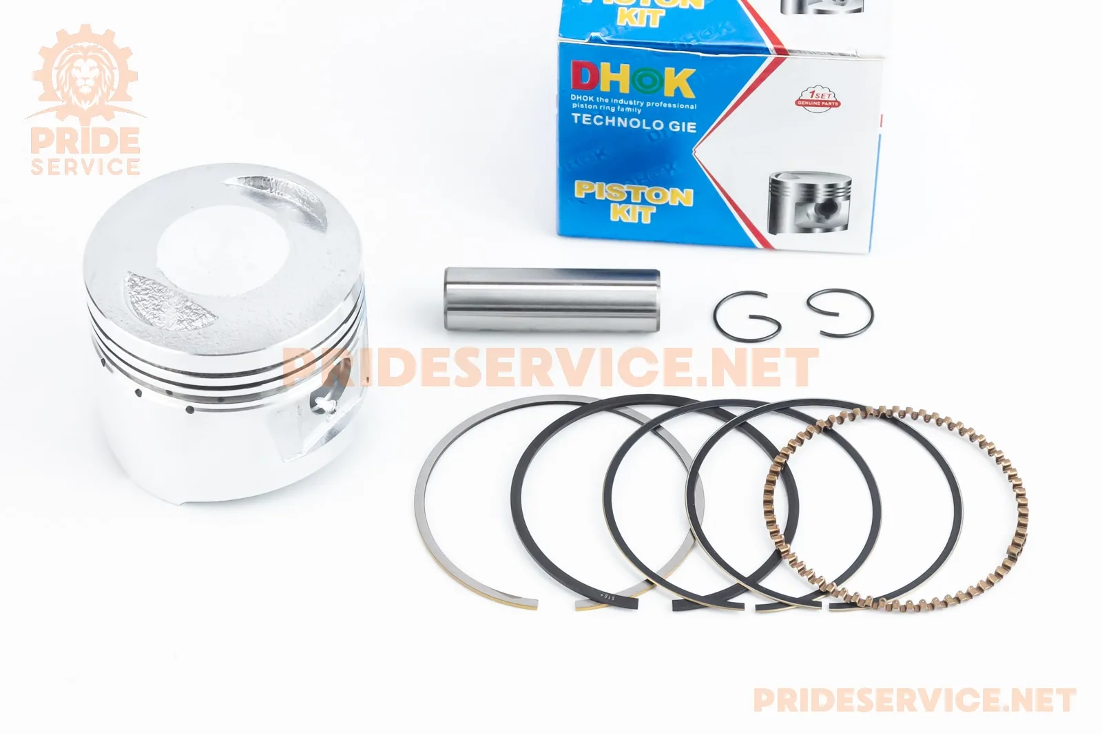 Поршень к-кт CB/CG150cc 62мм STD (висота 49мм, палець 15мм) (P_361193)