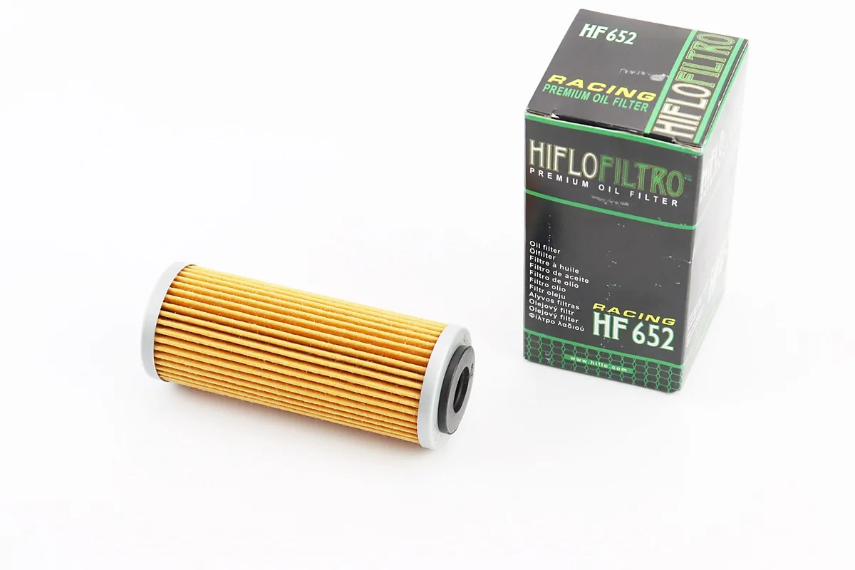 Фільтр-елемент масляний HF652 (33x87мм) KTM EXC400/450/530; EXC-F 250-350; SX-F 250/350/450, HUSQVARNA FC 250/350/450; FE 250/350/450/501 (S_362005)