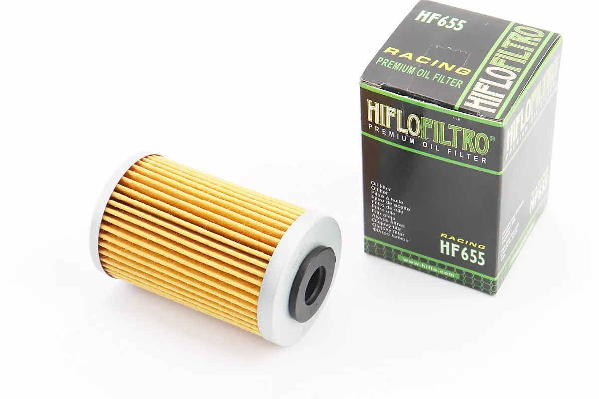 Фільтр-елемент оливний HF655 (41x69мм) KTM 250 EXC-F/250 SX-F/450 EXC, Husqvarna FC450/FE501, Husaberg FE390 Enduro/FX450 Cross (P_362028)