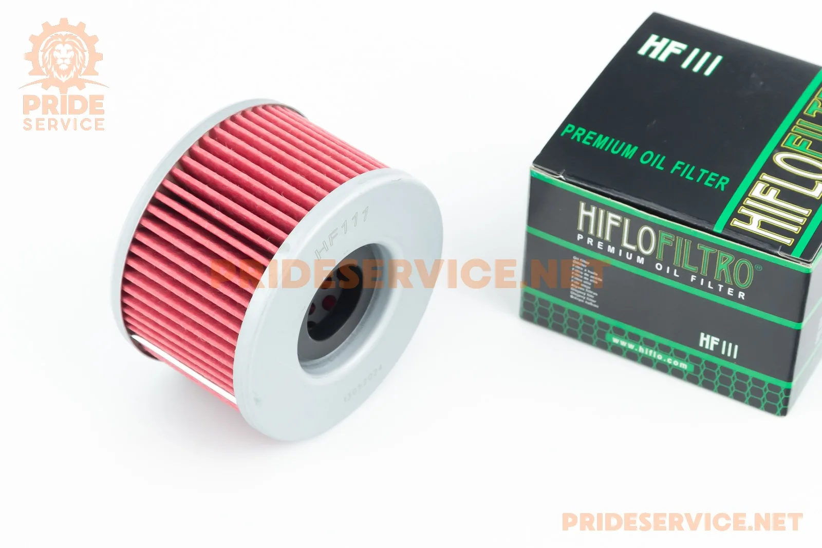 Фільтр-елемент оливний HF111 (69x45мм) Honda CB/CBR/VF/VT/VTR, Honda ATV SXS/TRX (P_362030)