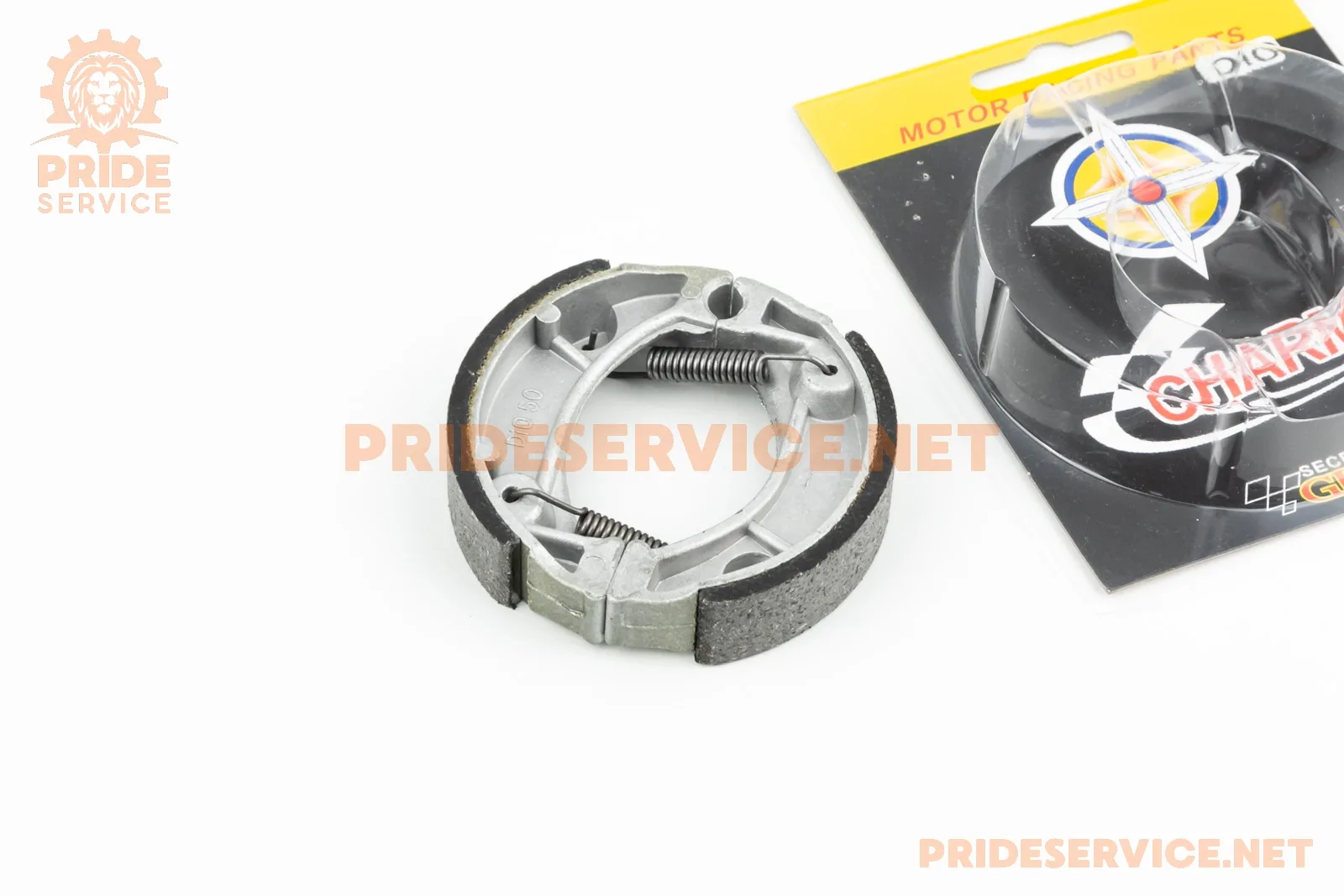 Гальмівні колодки барабан Honda DIO 50 (пружини під кутом), D-90мм (P_363518)