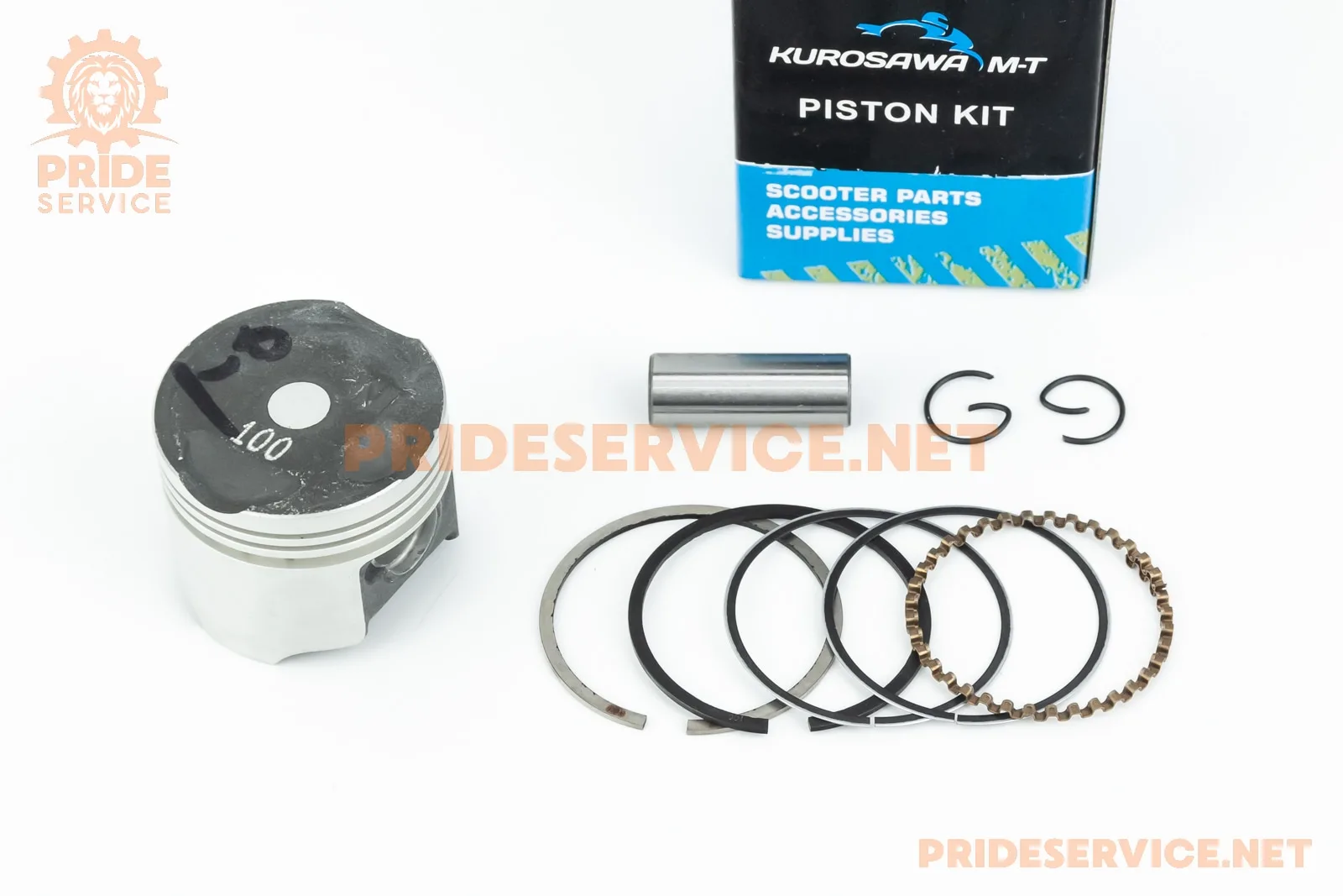 Поршень к-кт Honda GIORNO CREA AF54 36мм +1,00 (палець 10мм) (P_363629)