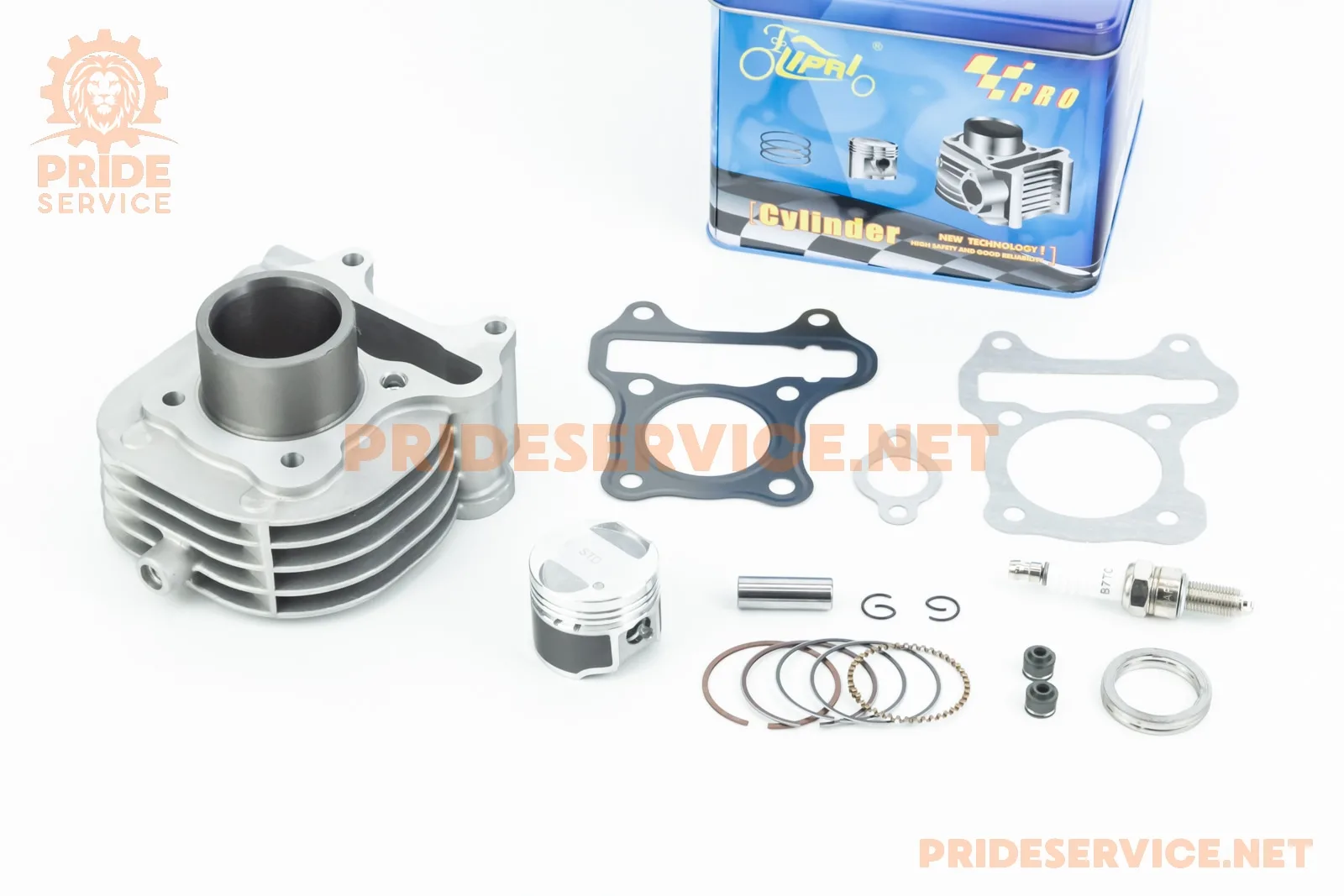 Циліндр к-кт (цпг) Suzuki LET'S 4T 50cc-39мм (палець 10мм) (P_363642)