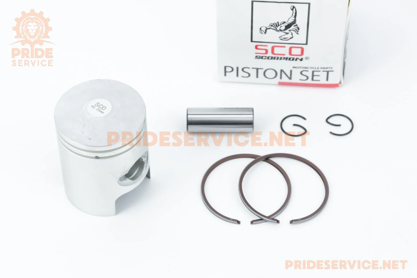 Поршень к-кт Honda DIO ZX50 40мм +0,25 (палець 12мм) (P_363698)