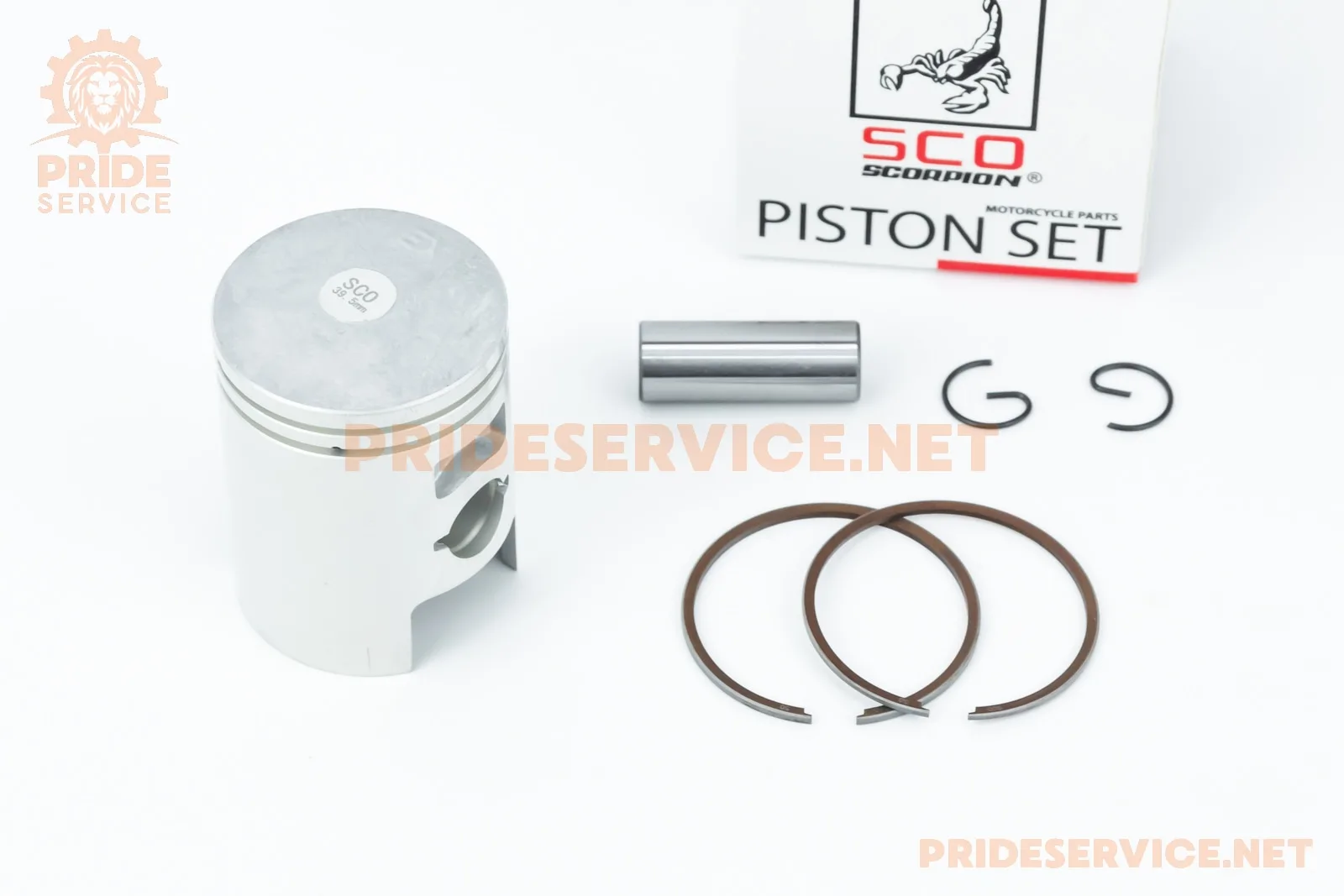 Поршень к-кт Honda DIO50 39мм +0,50 (палець 12мм) (P_363703)
