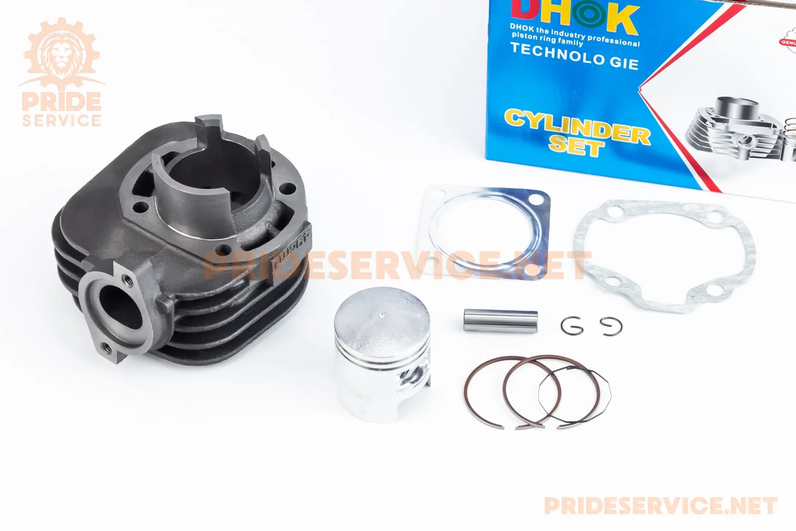 Циліндр к-кт (цпг) Suzuki LET'S 50cc-41мм (палець 10мм) (P_363754)