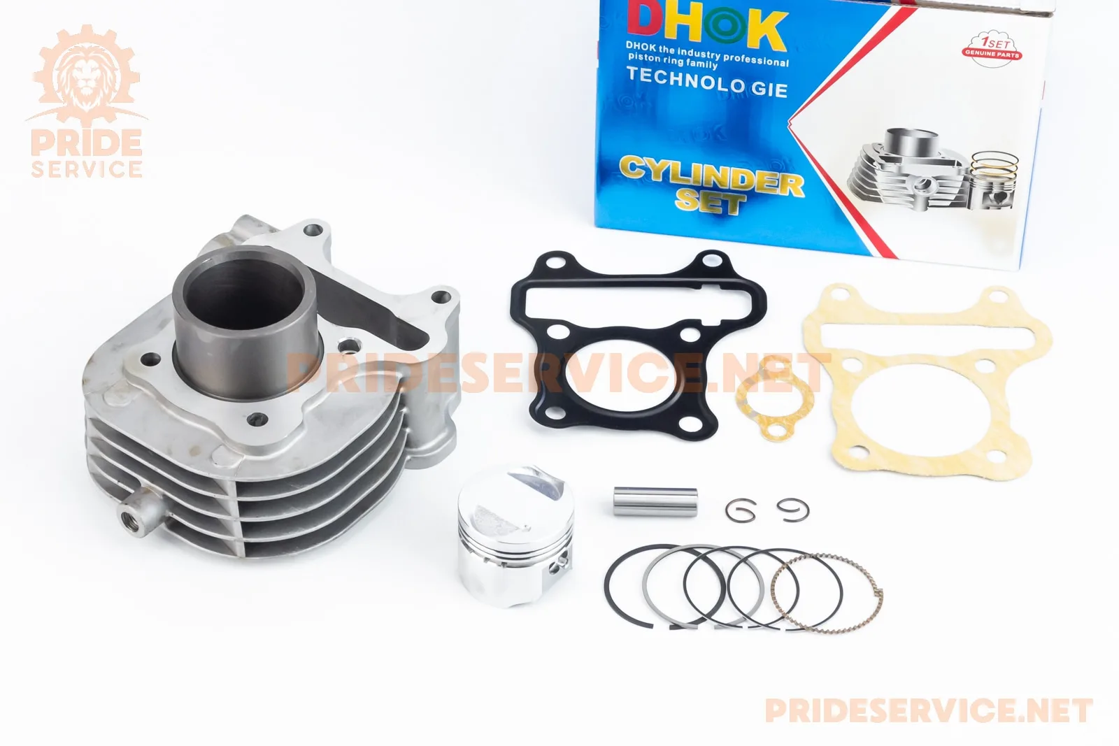Циліндр к-кт (цпг) Suzuki LET'S 4T 50cc-39мм (палець 10мм) (P_363755)