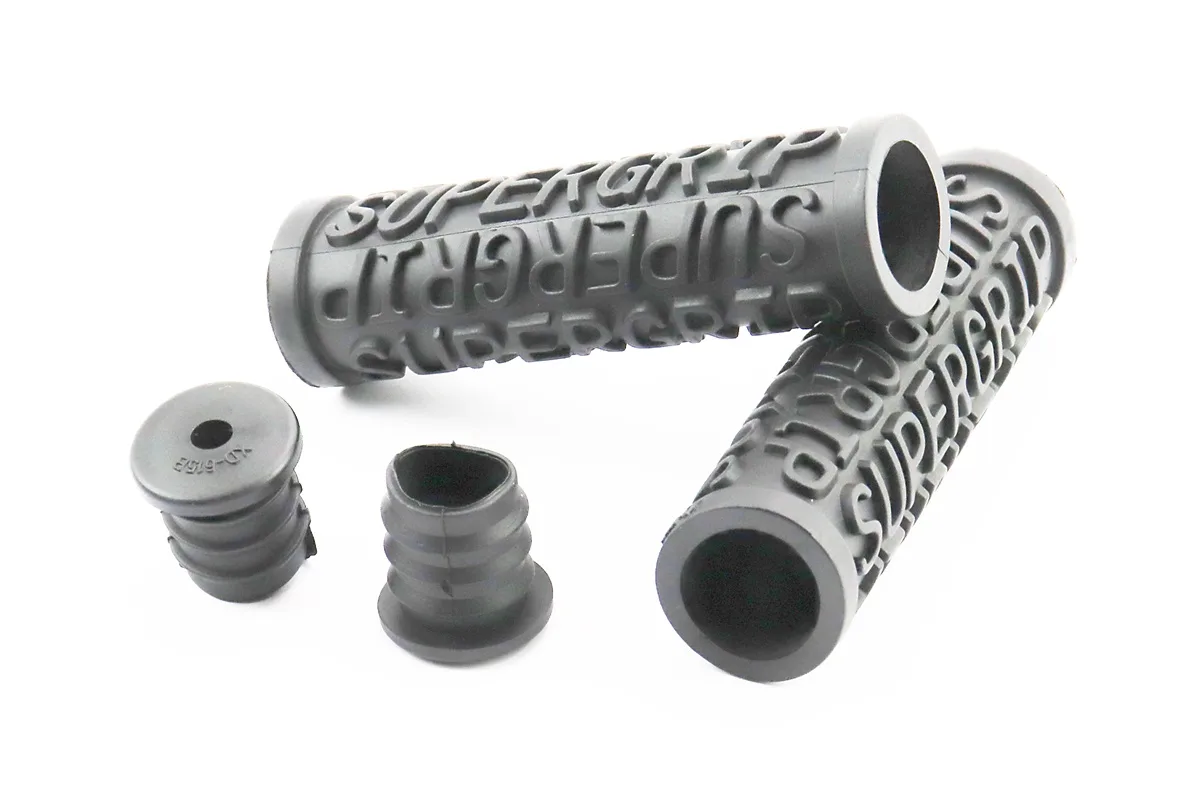 Ручки керма 100мм, чорні PVC-111B (P_403429)