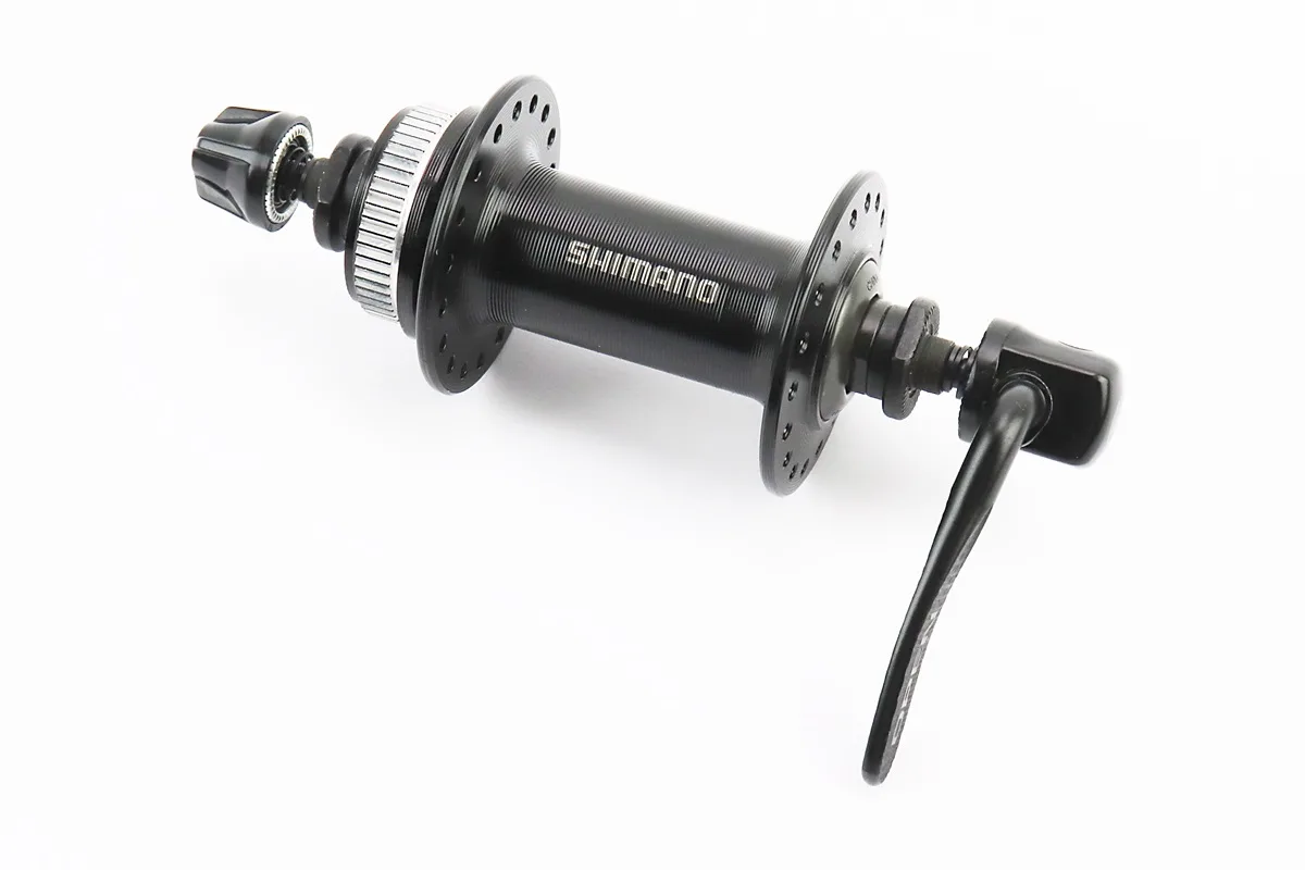 Втулка передня MTB алюмінієва 14Gx36H, Disk-brake Center Lock, кріпл. ексцентрик, чорна HB-TX505 (P_404206)