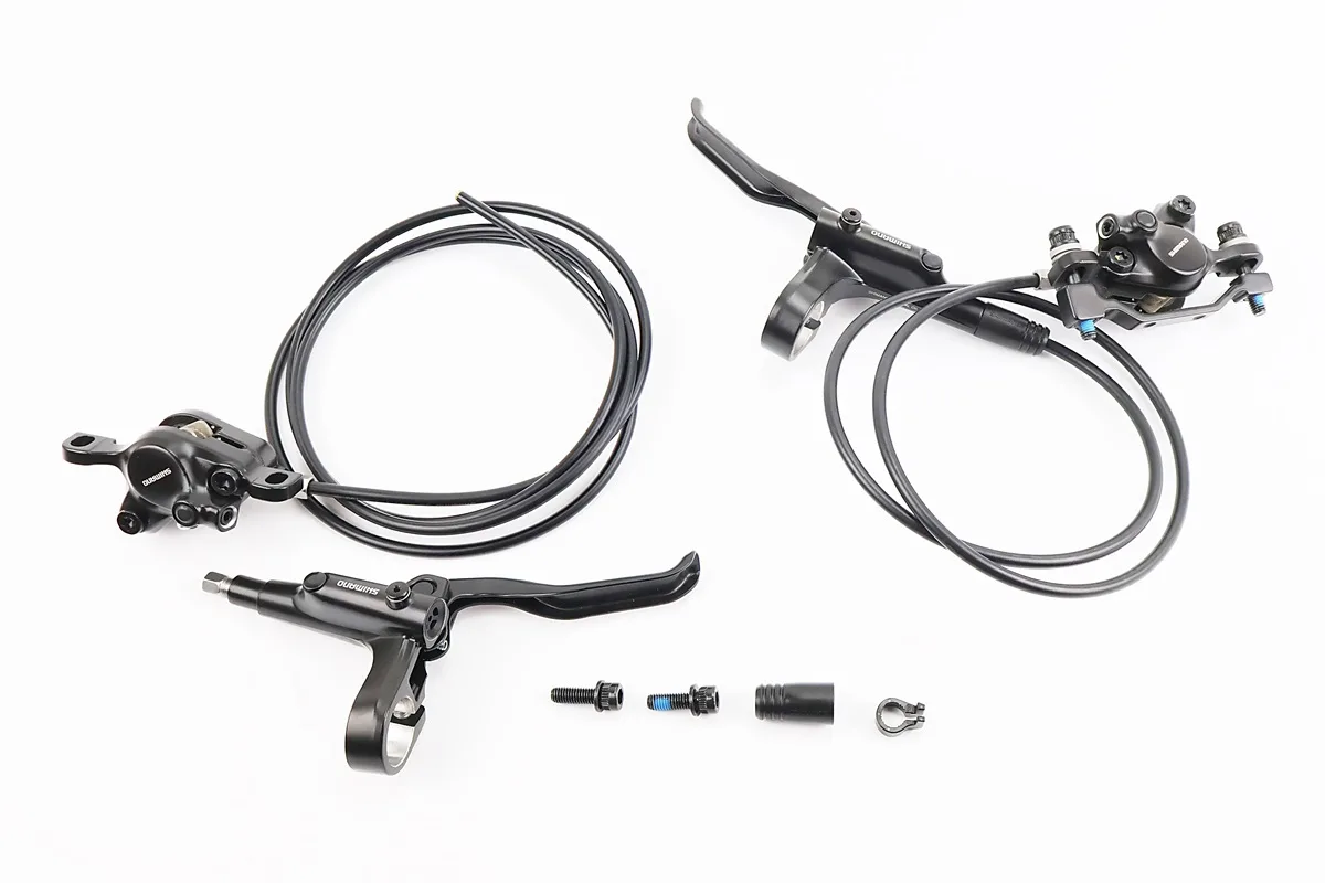 Гальмо Disk-brake гідравлічне переднє 800мм (F180мм)+заднє 1400мм (F180/R160мм), чорне BR-MT200 (P_404260)