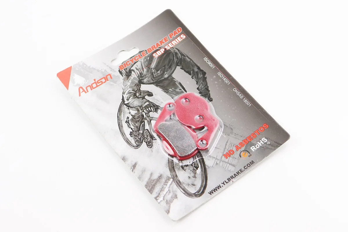 Гальмівні колодки Disk-brake (Magura marta 2009, Louise 2007, Julie HP), червоні YL-1006 (S_406108)