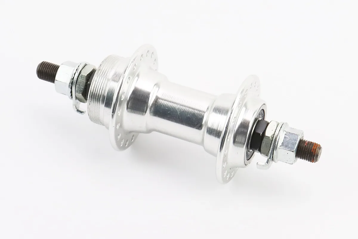 Втулка передня MTB алюмінієва 14Gx36H, Disk-brake (різьба), 2 пром-підшипники 6200 2RS, кріпл. гайка, FB-A209B (S_406254)