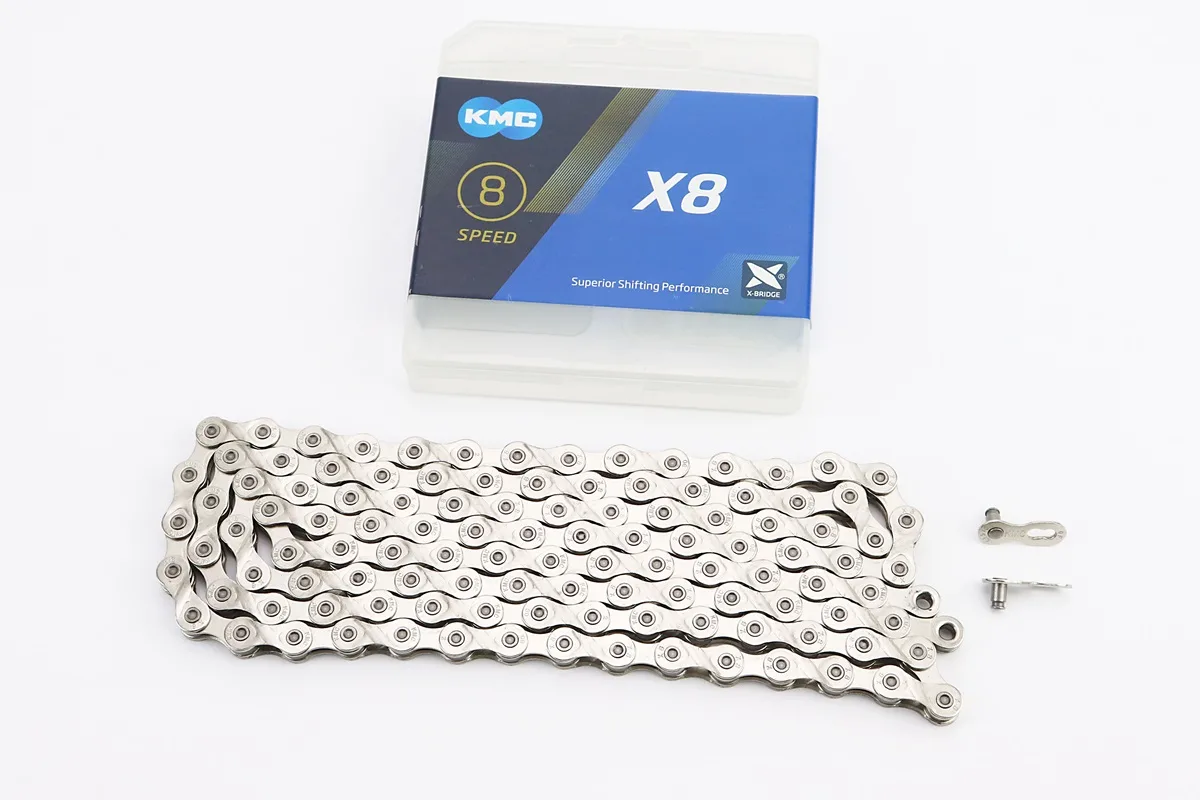Ланцюг приводний 1/2х3/32х116L 8 швидкостей, сріблястий X8 (S_406557)