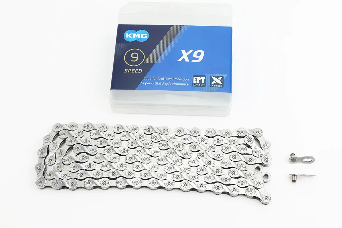 Ланцюг приводний 1/2х11/128х116L 9 швидкостей, сріблястий X9 EPT (S_406875)