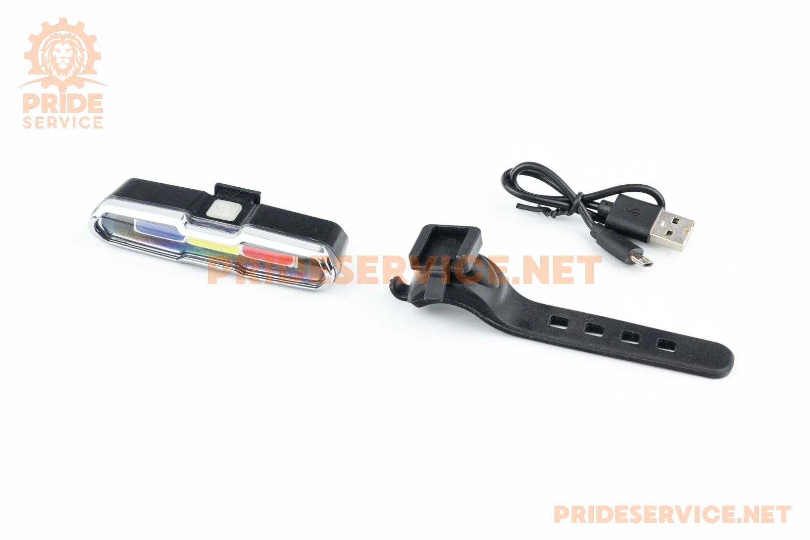 Ліхтар універсальний 15 lumen, Li-ion 3.7V 500mAh зарядка від USB, вологозахисний, 