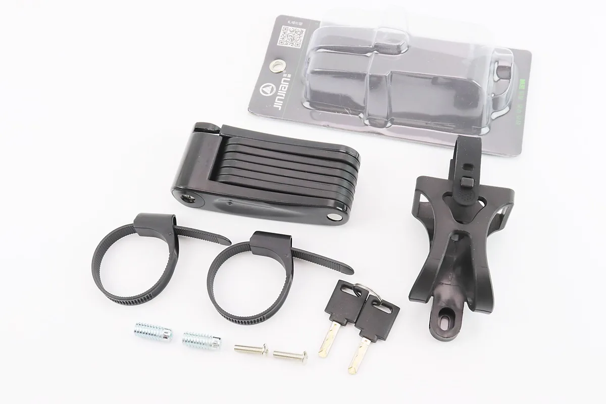 Замок протиугінний секційно-пластиновий 675х28х8мм під ключ, кріплення на раму, T602 (S_409984)