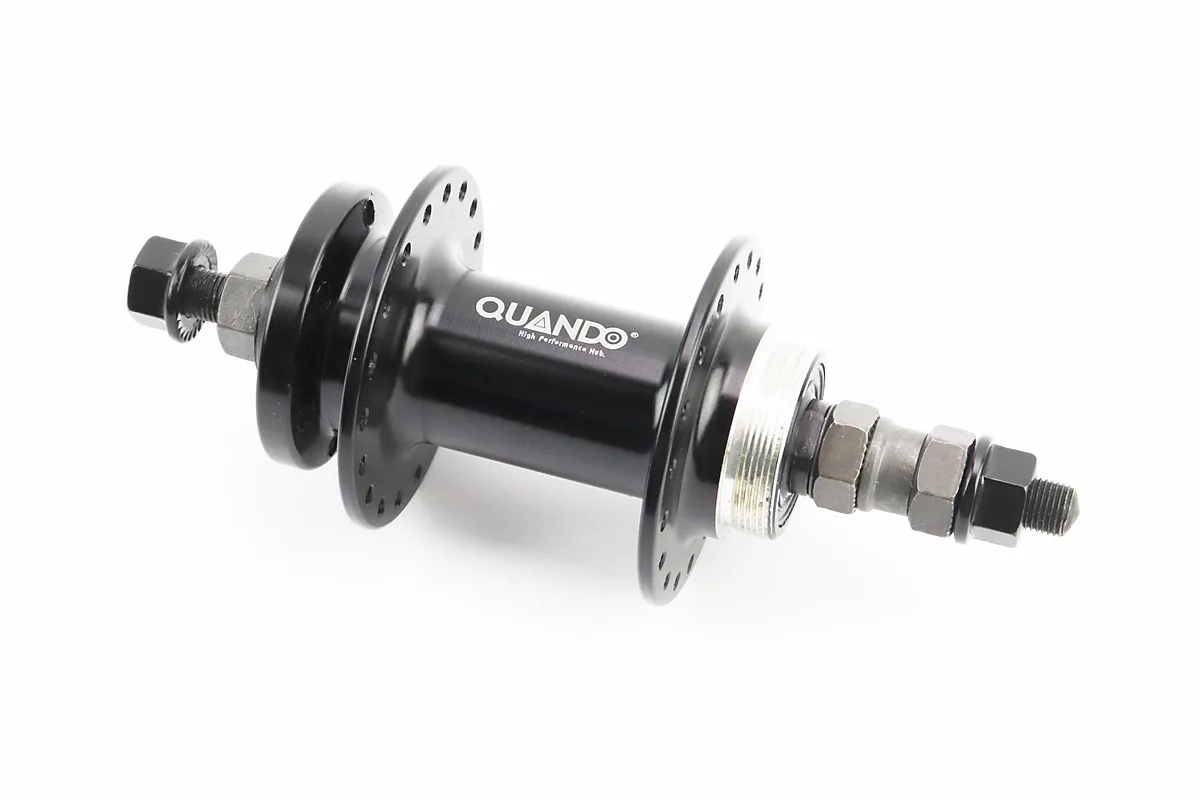 Втулка задня MTB алюмінієва 14Gx36H під вільнобіг, Disk-brake, кріпл. гайка, чорна KT-TD6R (S_411220)