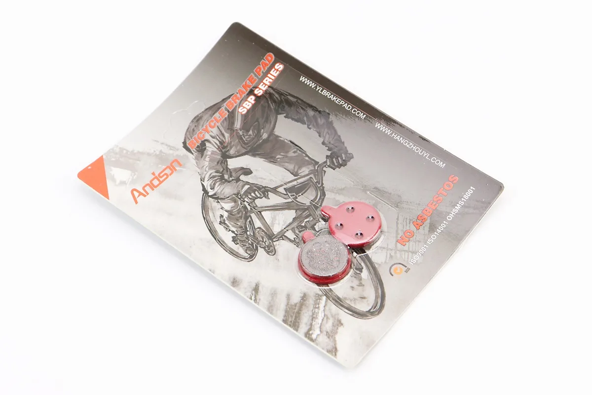 Гальмівні колодки Disk-brake (Xiaomi Mijia M365 Pro, Zoom DB250,350,450,550), червоні YL-1013 (S_411345)