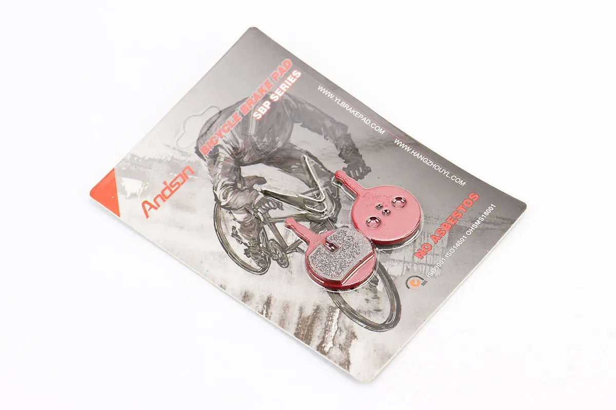 Гальмівні колодки Disk-brake (Avid Ball Bearing 5), червоні YL-1018 (P_411352)