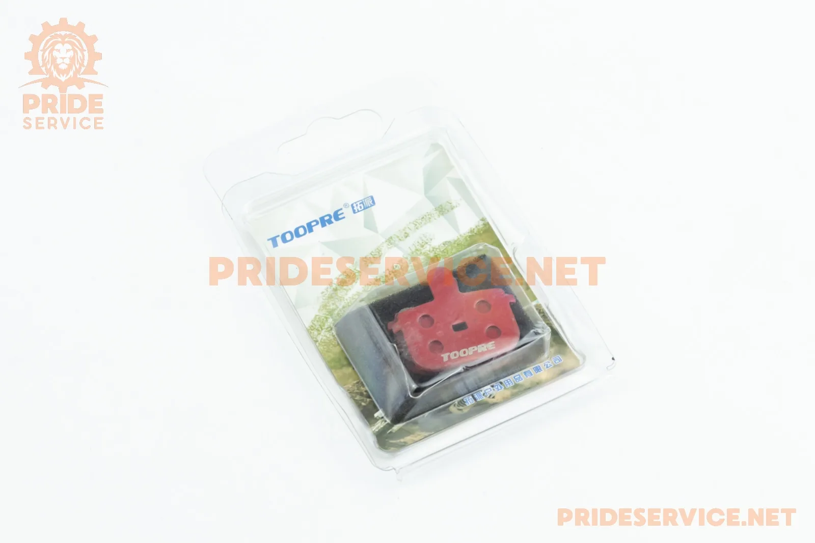 Гальмівні колодки Disk-brake (Kugoo G-Booster,M5,V1,G2 Pro, Bolids Boli-BB8-5), червоні TP-11E (P_411806)