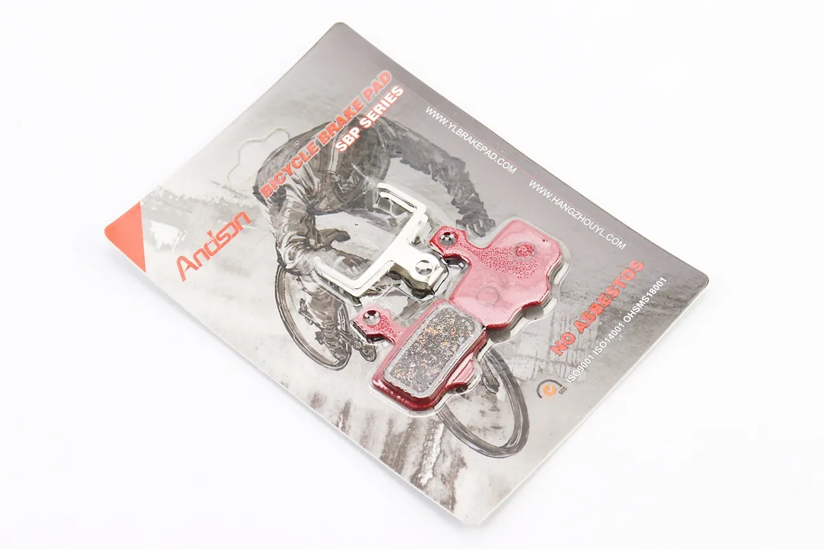 Гальмівні колодки Disk-brake (Sram X0, X7, X9, XX, Avid Elixir 1,3,5,7,8, Kugoo M5,G1,G-Booster), червоні YL-1021 (P_411923)