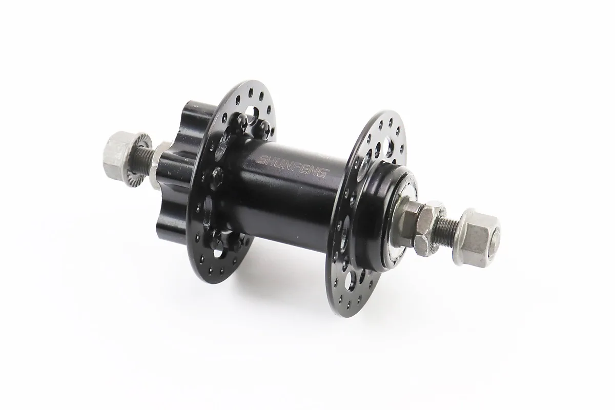 Втулка передня MTB 14Gx36H, Disk-brake, кріпл. гайка, чорна SF-A25 (S_412066)