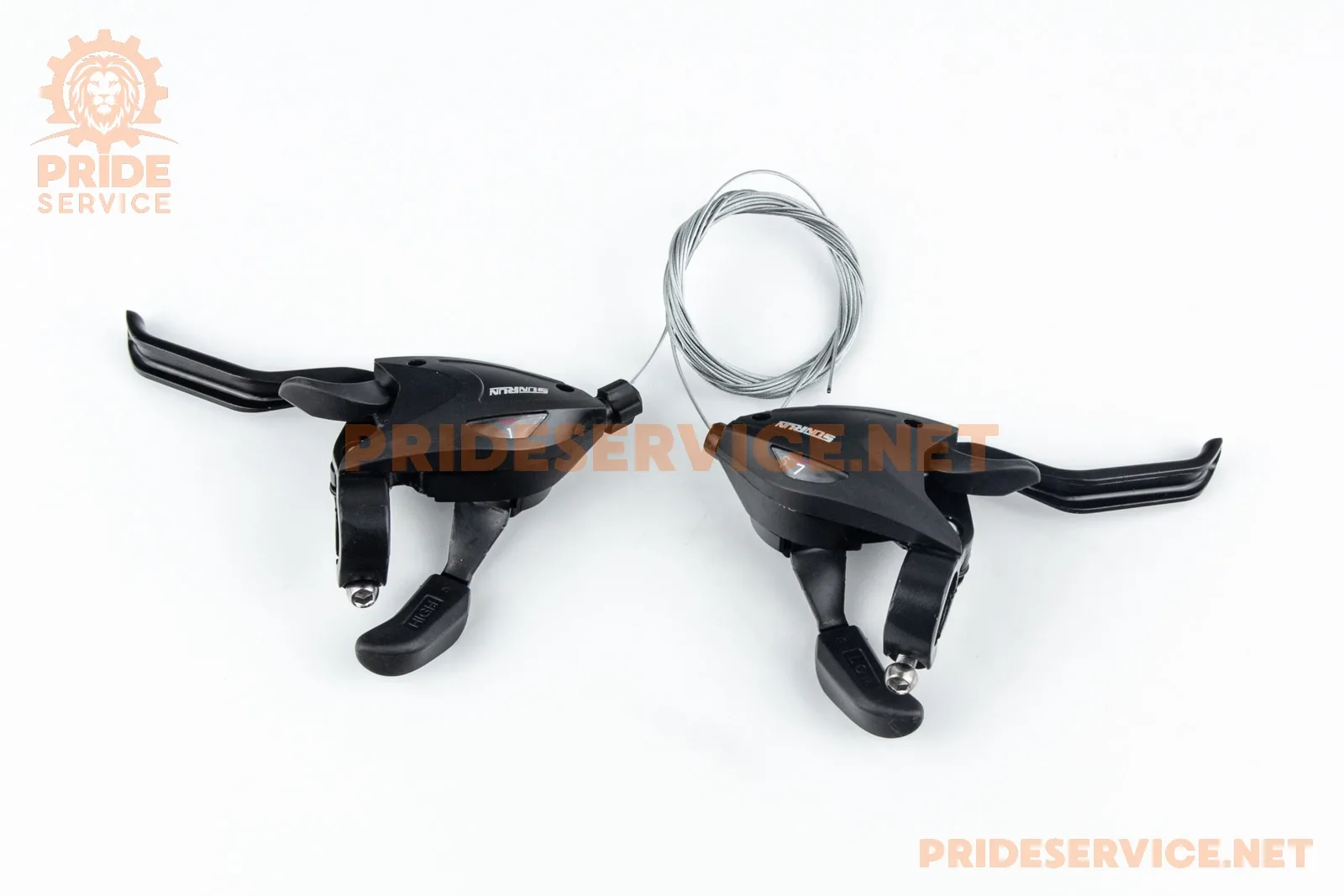 Перемикачі (моноблок) 3x7 швидкості, чорні SL-KD-81 (P_412181)