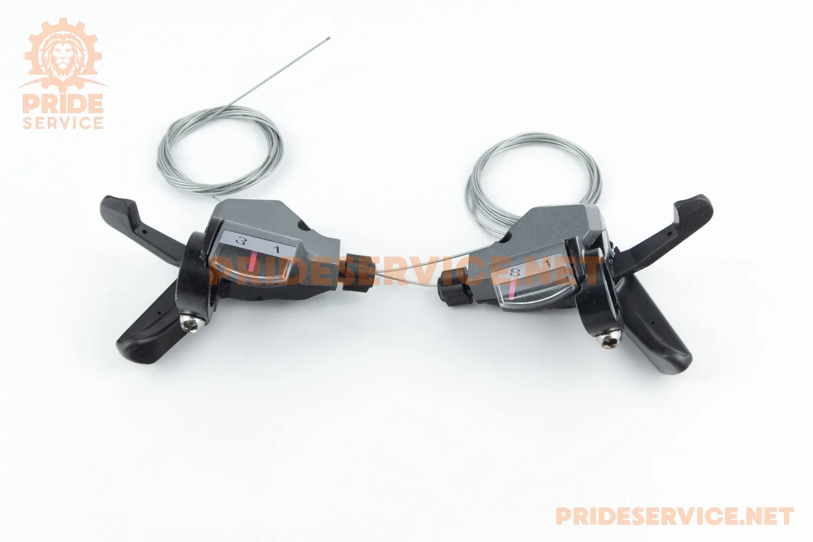 Перемикачі (манетка) 3x8 швидкості, сіро-чорні SL-KD-30 (P_412182)