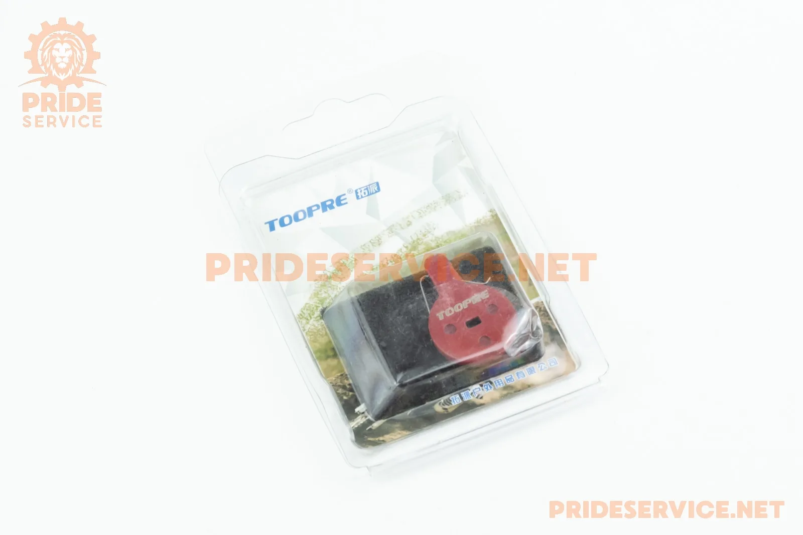 Гальмівні колодки Disk-brake (Kugoo G2 Pro, Bolids Boli-BB8, YINXING), червоні TP-07D (P_412396)