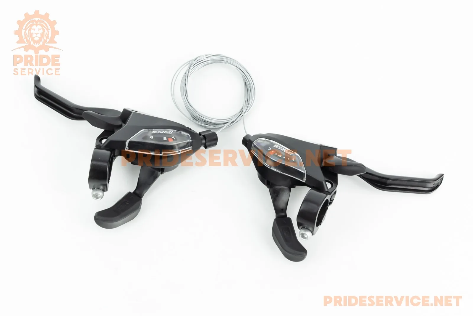 Перемикачі (моноблок) 3x7 швидкості, чорні SL-KD-82 (P_412522)