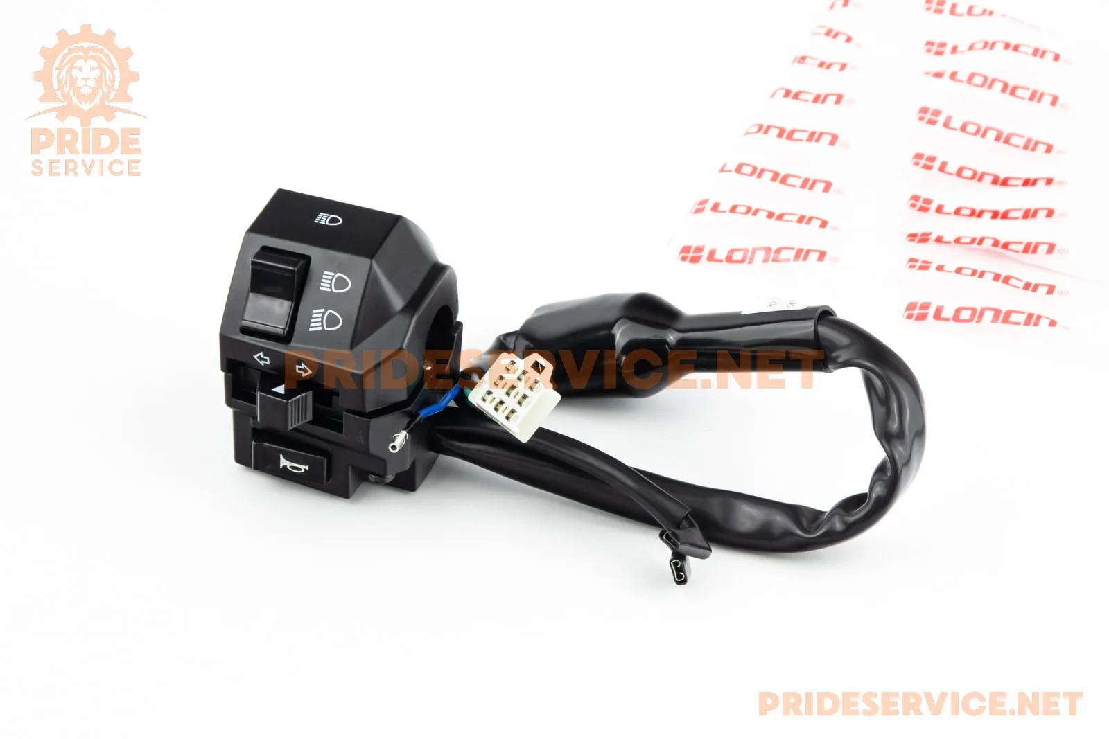 Loncin LX250GY-3 Блок кнопок на кермі лівий (P_507164)