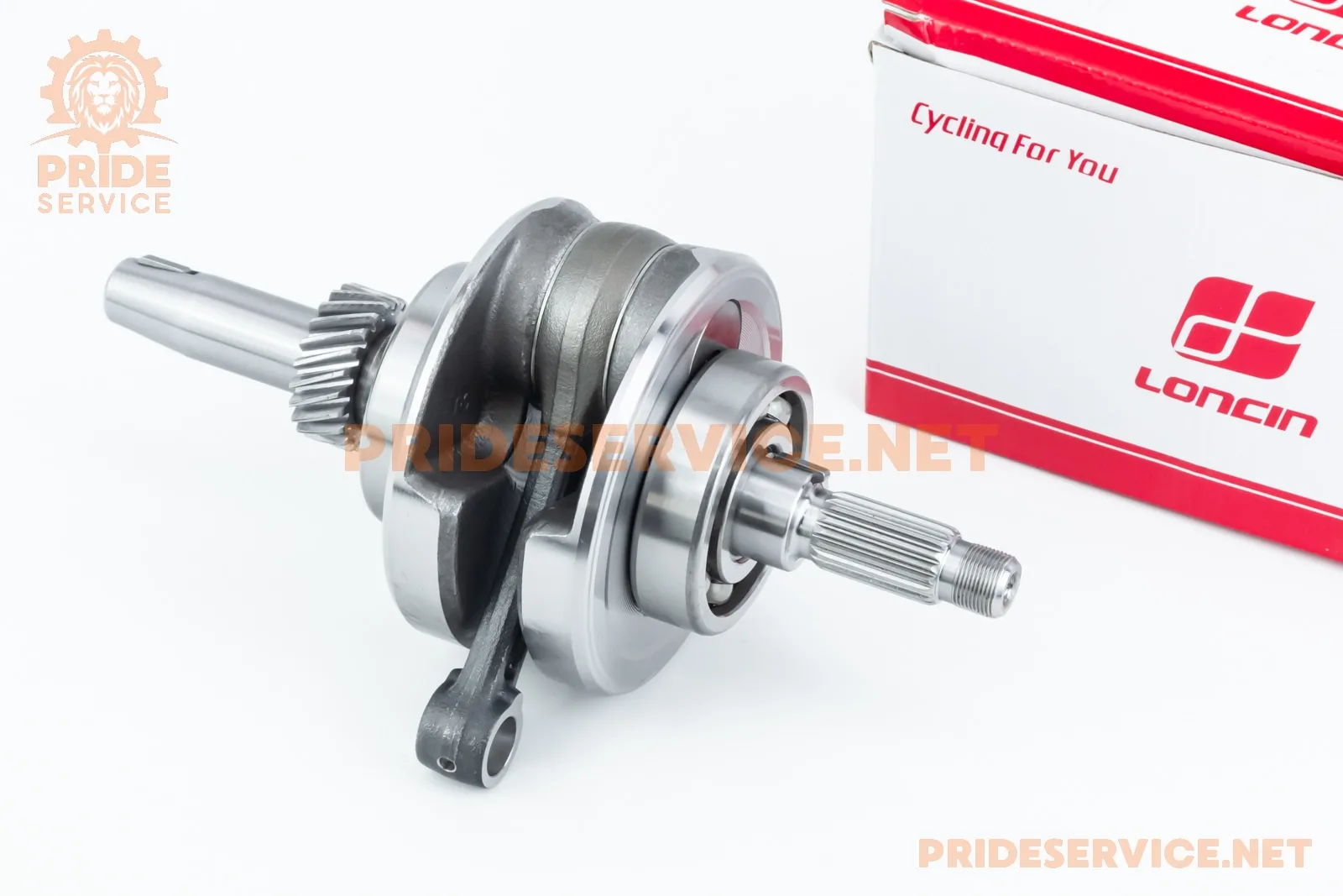 Loncin LX200GY-3 Колінвал+підшипники+шестерня CG-200cc (P_507398)