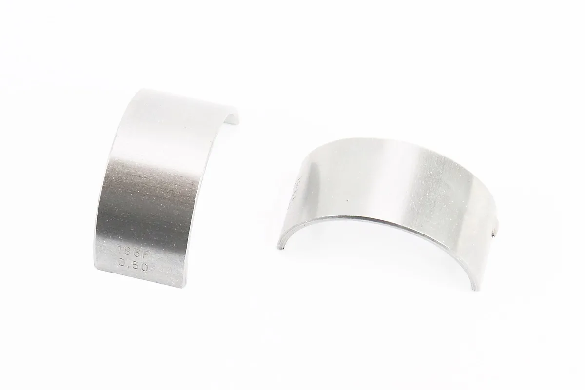 Вкладиш шатуна (d-40mm, D-43mm, h-20,5mm) 186F/188F к-кт 2шт +0,50 (S_602499)