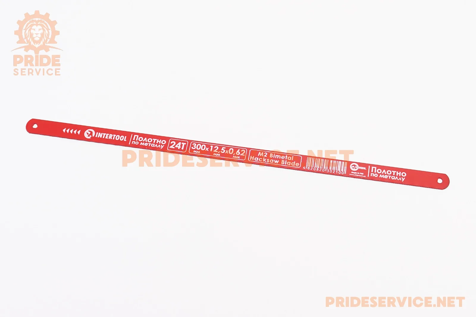 Полотно для ножівки по металу 300x12,5x0,62 24T M2 Bimetal (HT-3021) (P_703135)