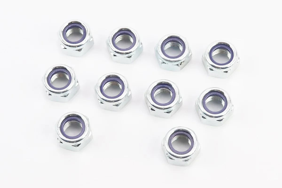 Гайка М12x1,75 самостоп 6 цб DIN985, к-кт 10шт (P_704032)