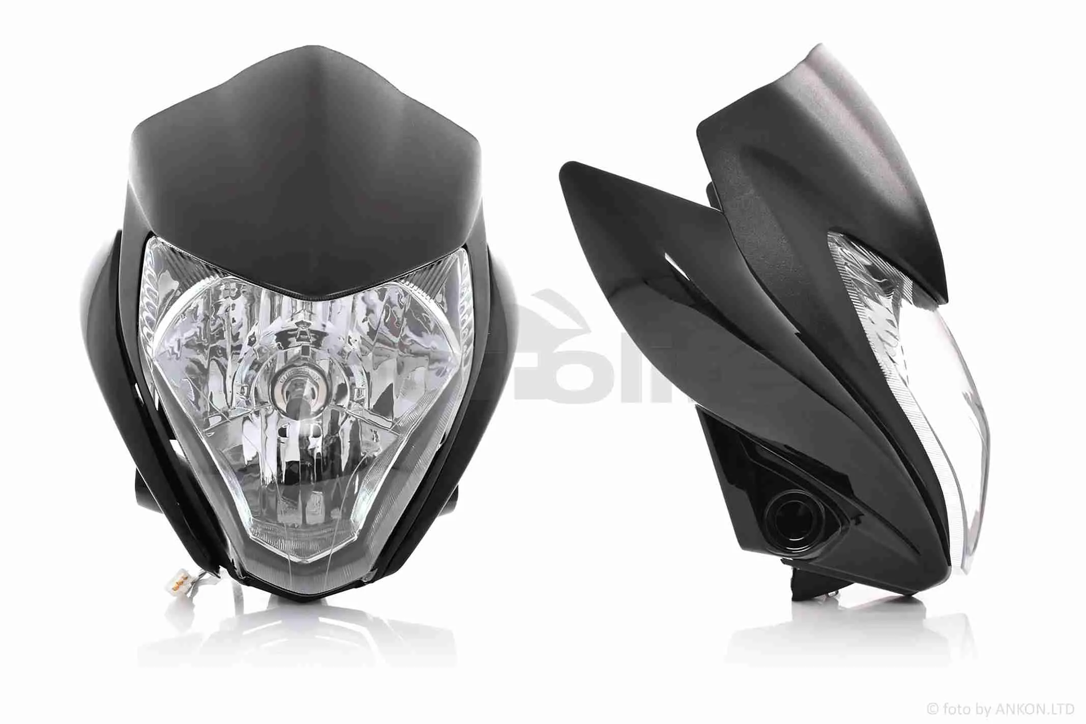 Обтічник з фарою  HONDA CB300R 2012  чорний (A_AT-004191)