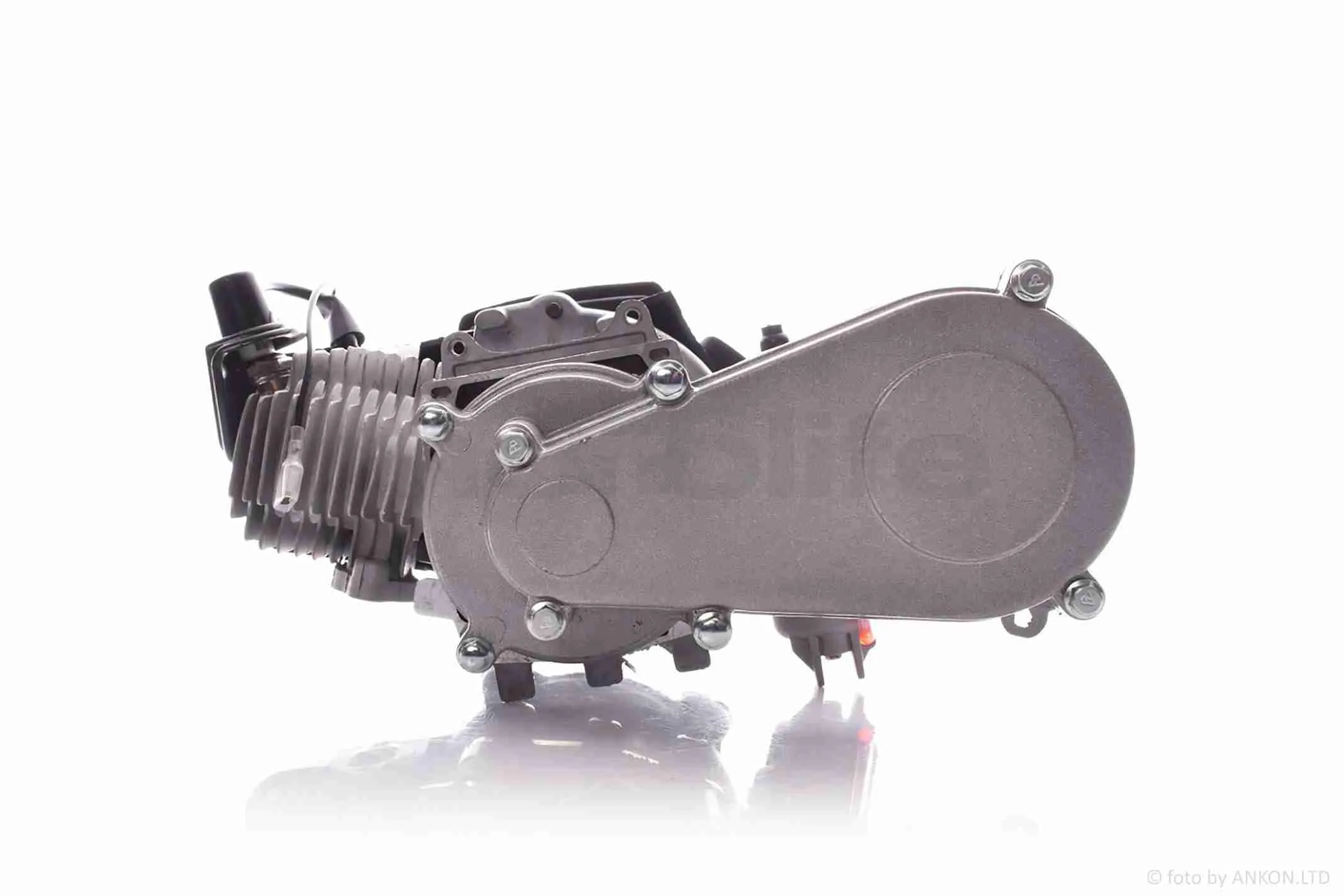 Двигун  POCKET BIKE, ATV  2T  50cc  (редуктор №1, карбюратор, нульовик) (A_AT-004992)